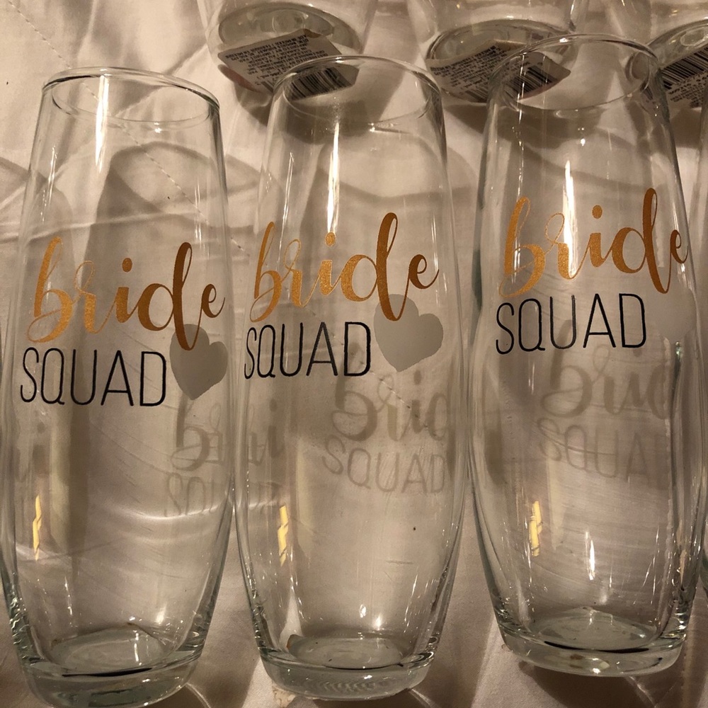 Flute glasses